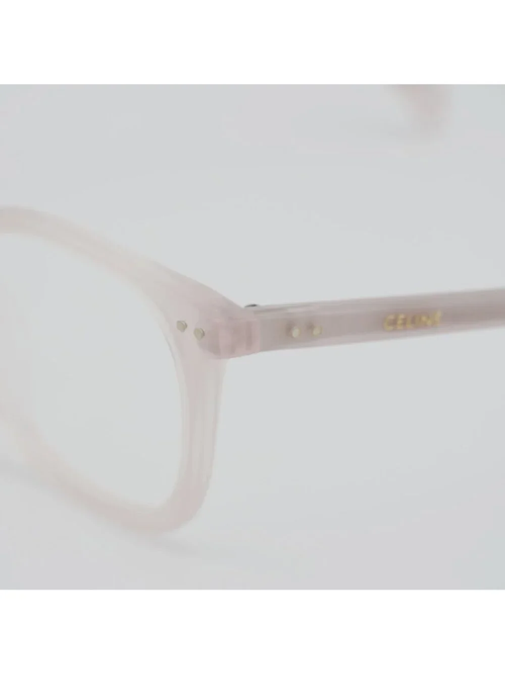 Celine CL50058I 072 Square Eyeglasses 50mm - Shiny Light Pink
